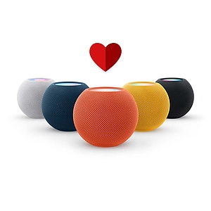 Foto HomePod mini Valentinstag.